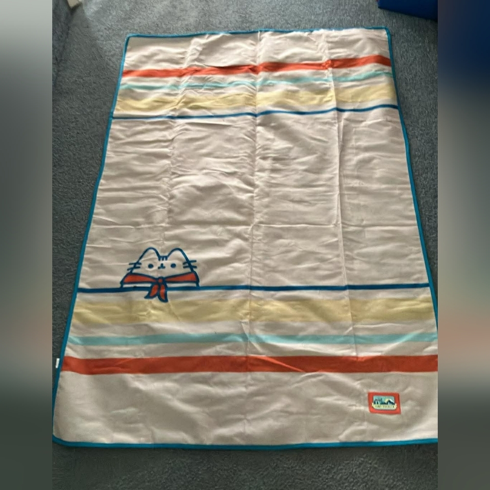 Pusheen Camp Roll Up Picnic Blanket 40" X 58"